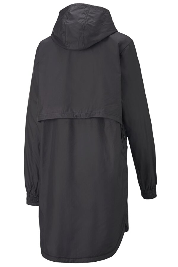 521791-01 Modest Activewear Rain Jkt Uzun Kadın Mont Yağmurluk Kadın Kaban