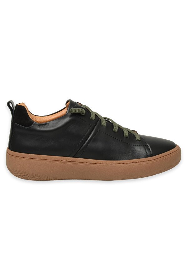D24Ka-385 Günlük Sneakers Siyah Kadın Ayakkabı