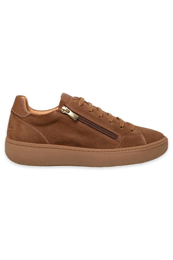 D24Ka-380 Günlük Sneakers Taba Kadın Spor Ayakkabı