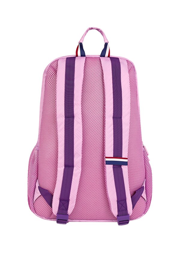 US Polo Assn 24328-24327-24326-24329 UNİSEX OKUL SIRT ÇANTASI ÖĞRENCİ GÜNLÜK SEYAHAT TATİL SPOR YÜRÜYÜŞ SEYAHAT GEZİ KAMP GÜNLÜK MOR