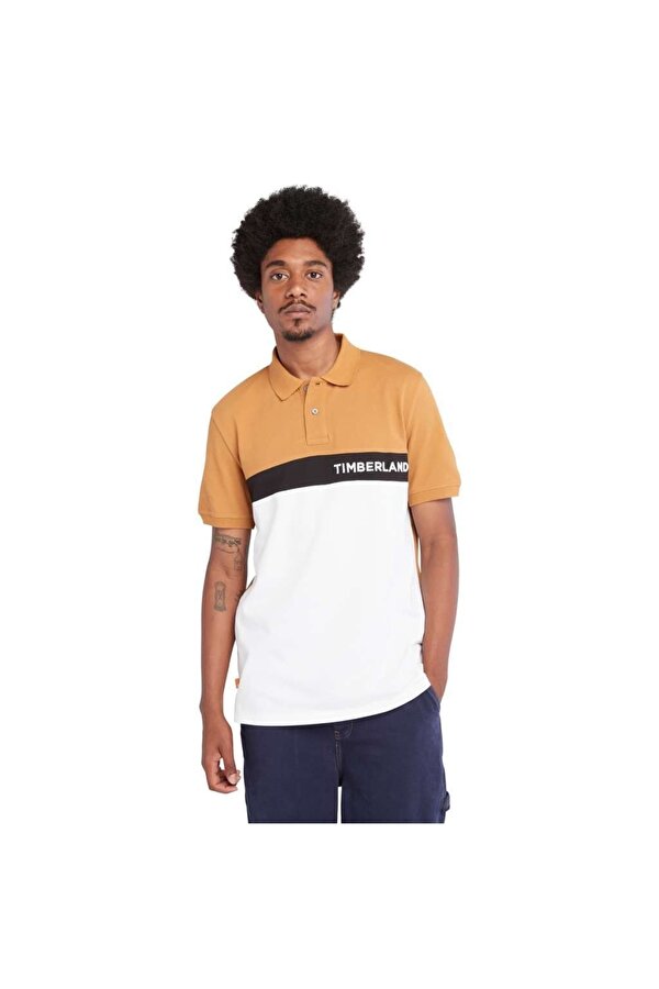 Millers River Colourblock Erkek Klasik Yaka Polo Tişört