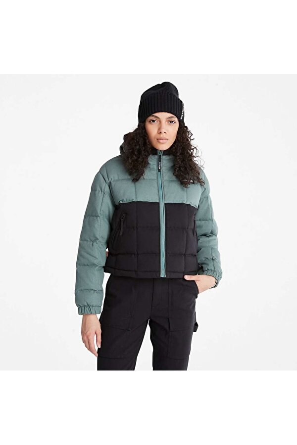 Hooded Puffer Kadın Kapüşonlu Mont