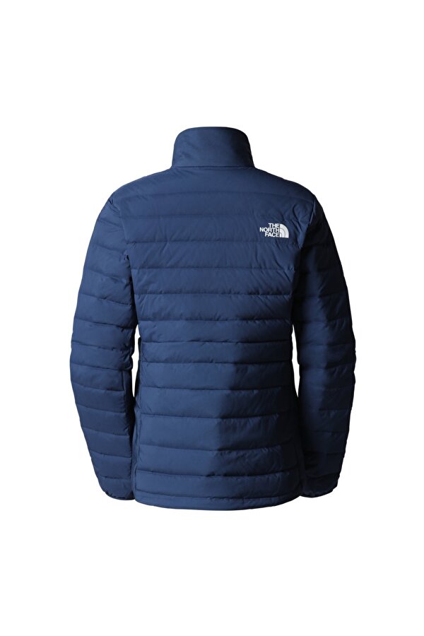 Belleview Stretch Down Kadın Lacivert Dik Yaka Mont