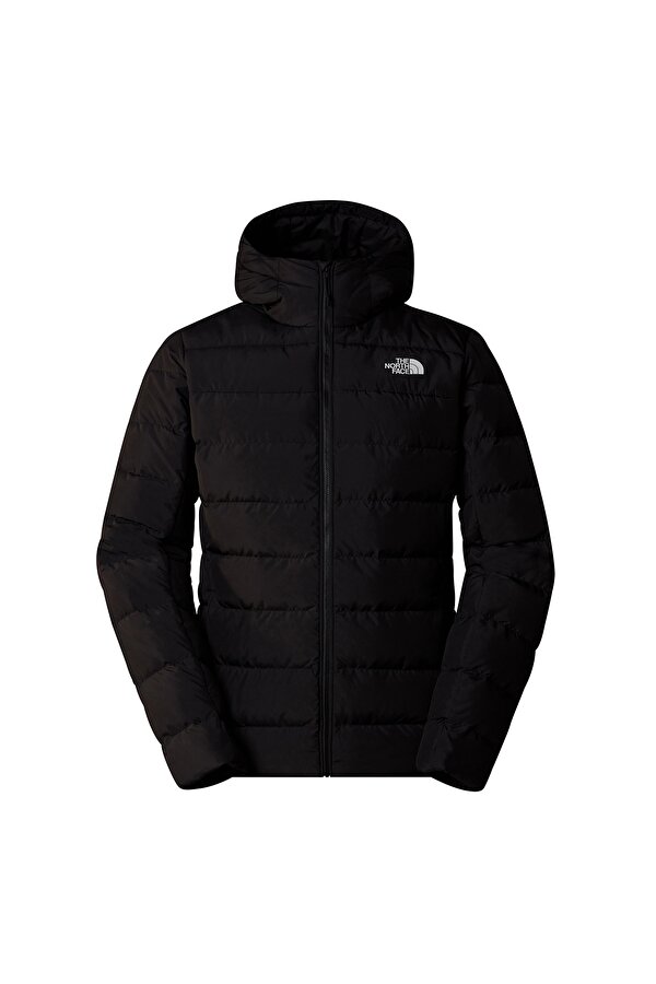 Aconcagua 3 Hoodie Erkek Siyah Kapüşonlu Mont