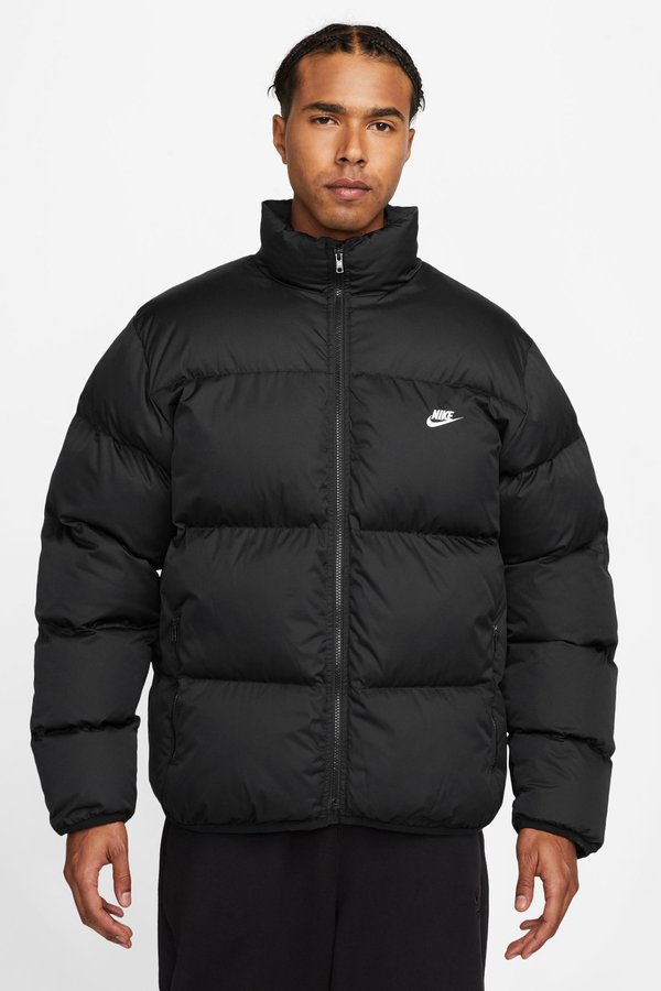 Nike M Nk Club Puffer Jkt Черный Мужчина Куртка