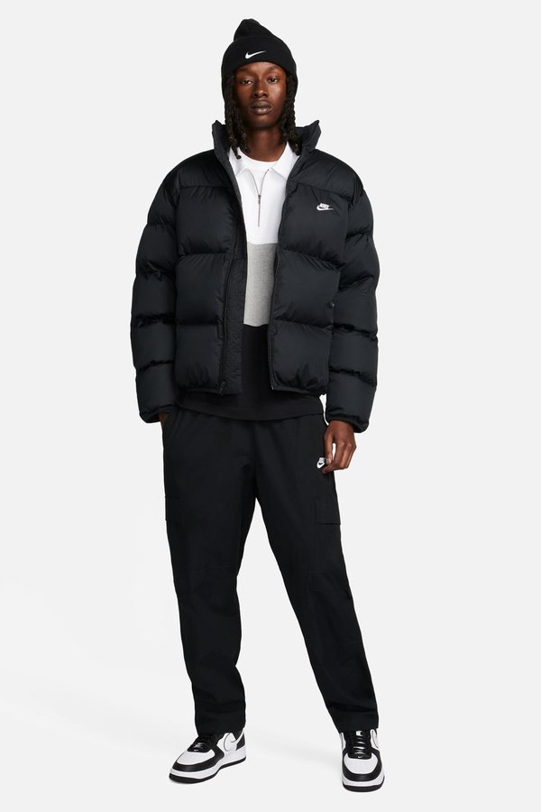 Nike M Nk Club Puffer Jkt Черный Мужчина Куртка