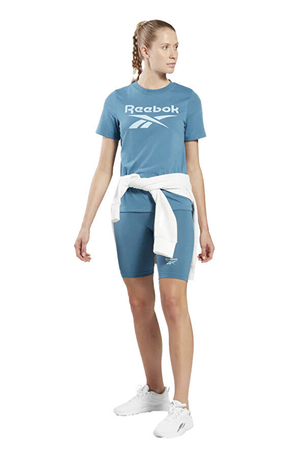 Reebok Ri Bl T-Shirt Синий 008 Женщина Футболка