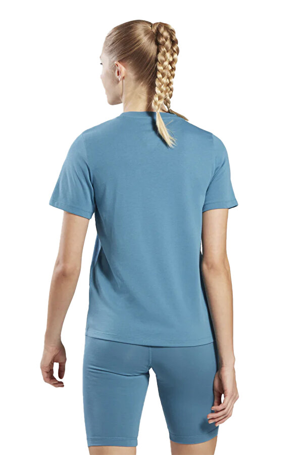 Reebok Ri Bl T-Shirt Синий 008 Женщина Футболка