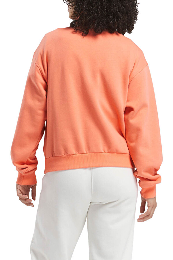 Q3 IDE FLEECE MIDLAYER PINKISH ORANGE Woman Sweatshirt