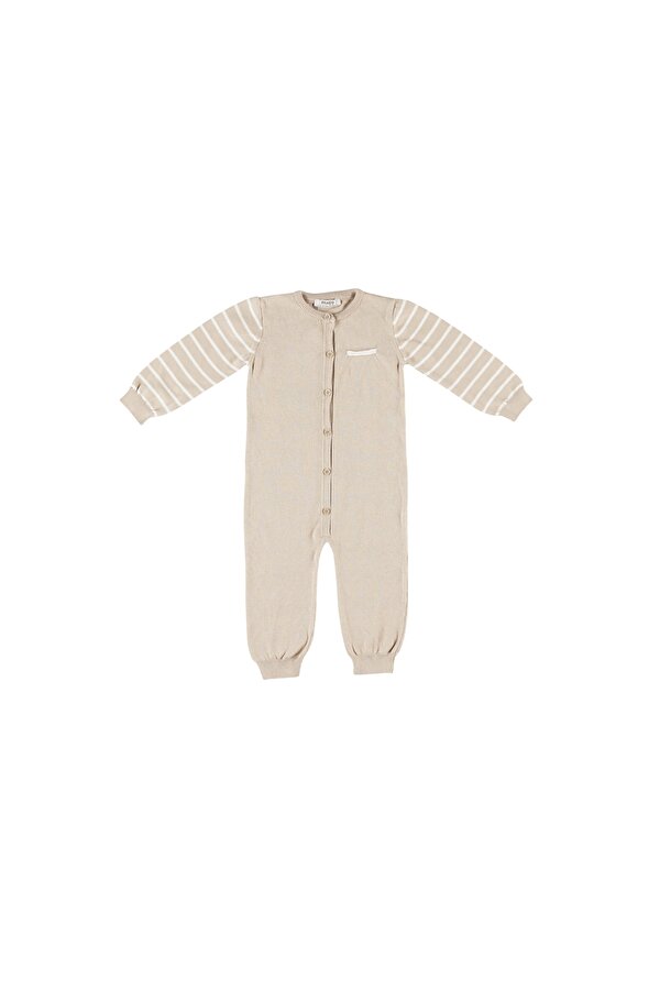 Unisex Çocuk  Triko Tulum