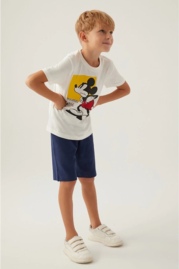 Lisanslı D4883 Beyond T-Shirt ve Şort Alt Üst Erkek Çocuk Takımı