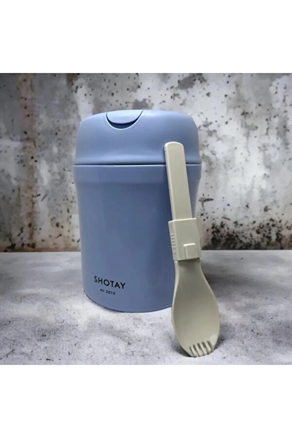 Termos Yemek Kabı 650Ml Mavi