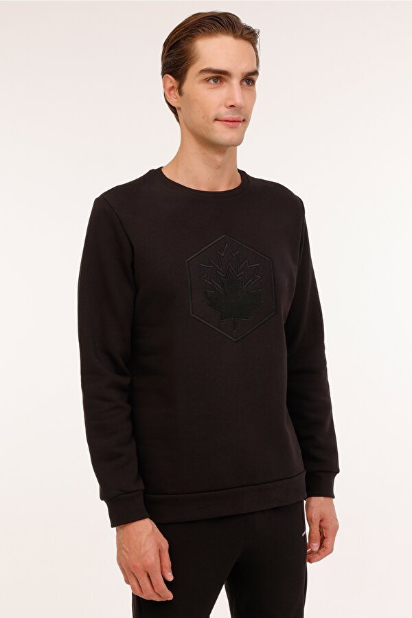 Lumberjack Ml Aron 16Sd4001 4Pr Черный Мужчина Джемпер