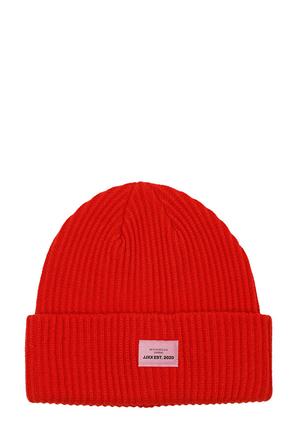 JXOTHELIA KNIT BEANIE ACC Kırmızı Kadın Bere