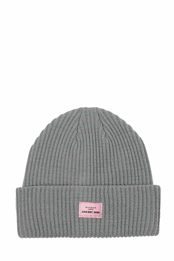 JXOTHELIA KNIT BEANIE ACC Gri Kadın Bere
