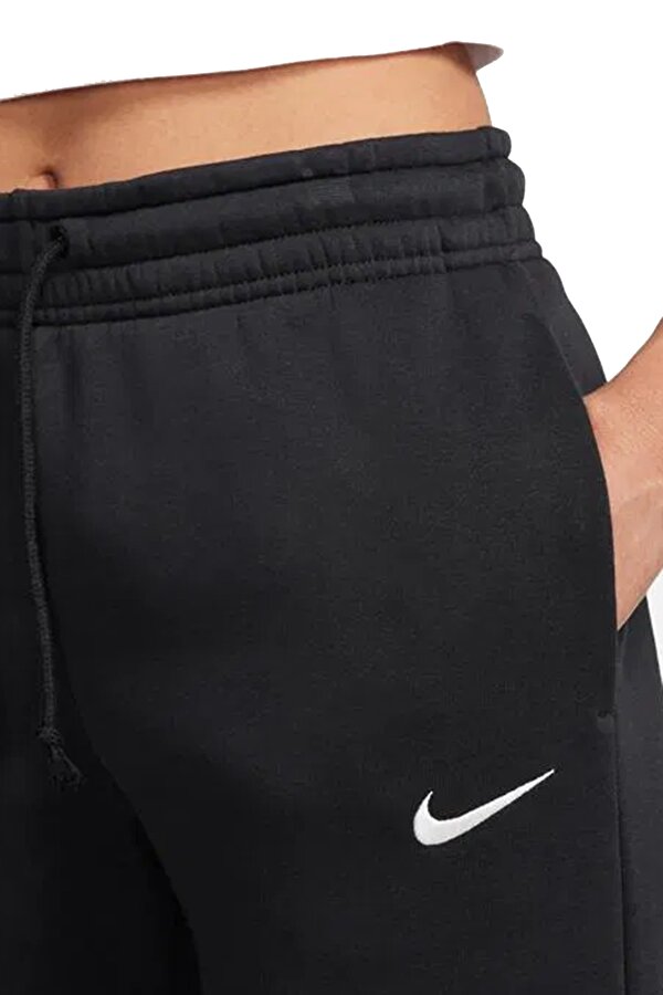 Nike W Nsw Phnx Flc Mr Flare P Черный Женщина Спортивные Брюки