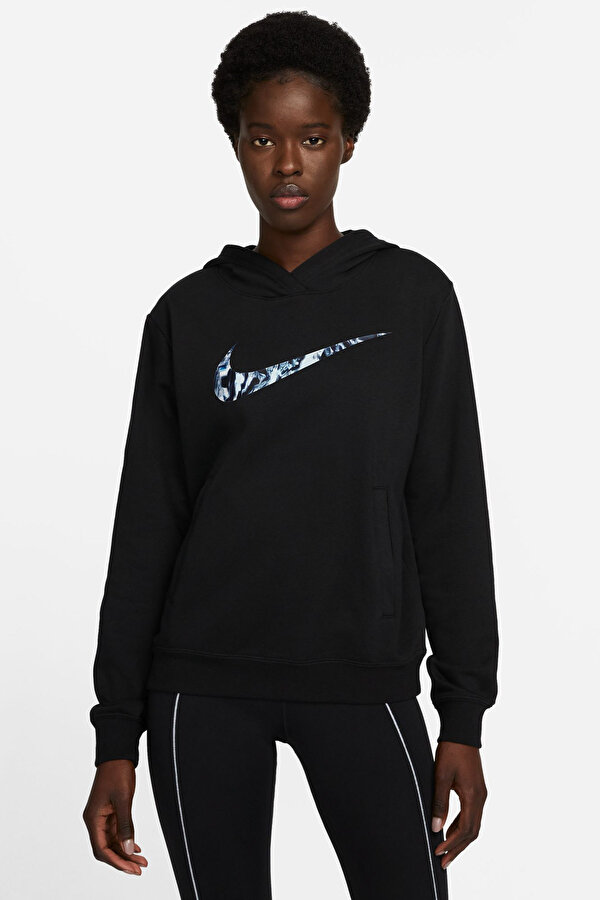 W NK DF GT FT GX HOODIE F Siyah Kadın Sweatshirt - 2. Ürüne %50 İndirim