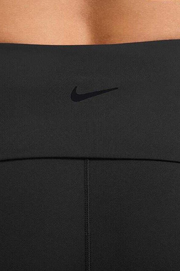 W NK DF ONE HR FLDOVR PAN BLACK Woman Single Bottom