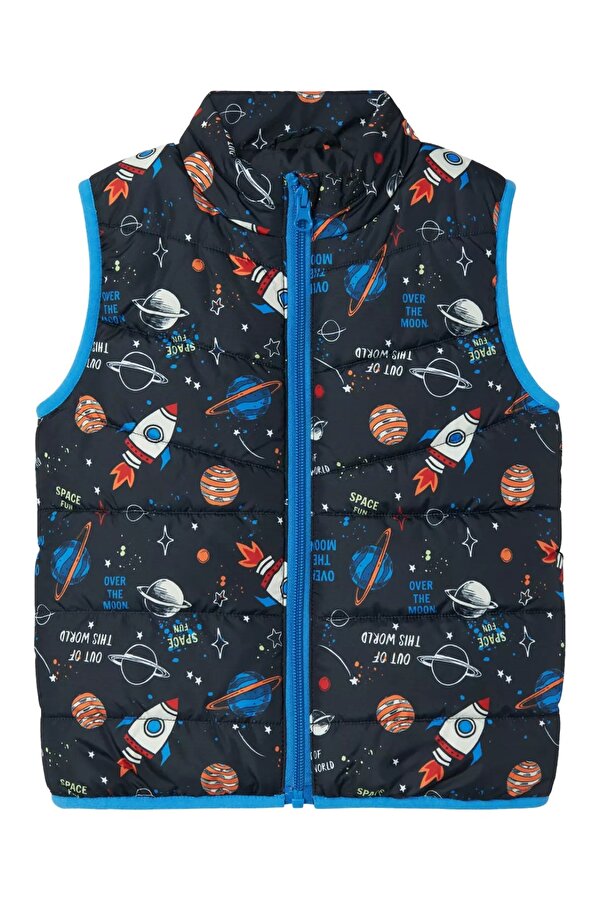 Nmmmylane Vest Dark Unisex Çocuk Yelek
