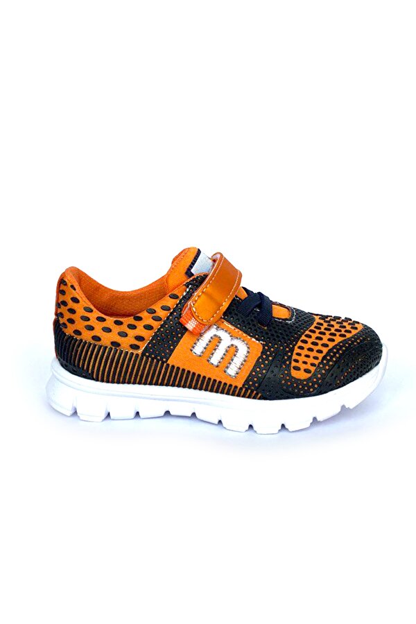 Unisex Çocuk Laci-Turuncu Ortopedik Destekli Çocuk Spor Ayakkabı