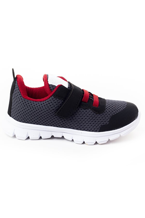 Unisex Çocuk Gri Ortopedik Destekli Çocuk Spor Ayakkabı
