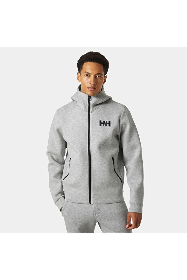 Hp Ocean Sailing Full Zip 2.0 Erkek Gri Kapüşonlu Ceket