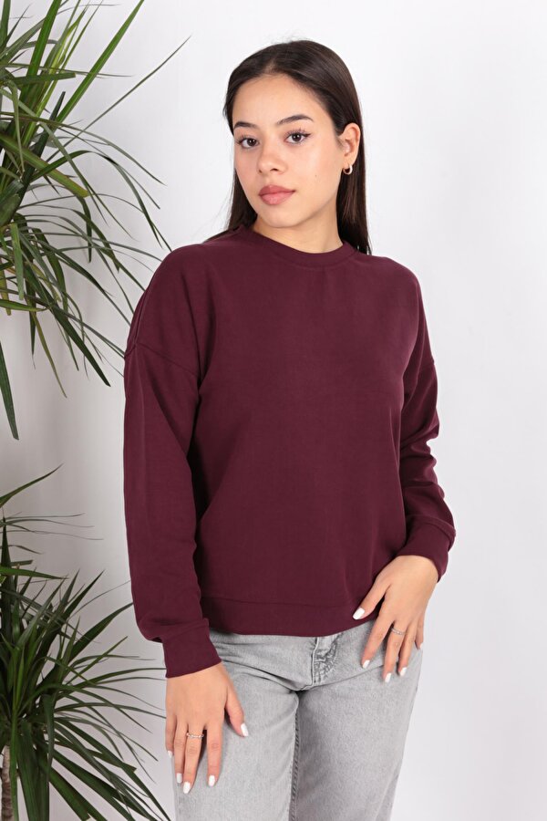 W0011055 Kadın Modal Sweatshirt