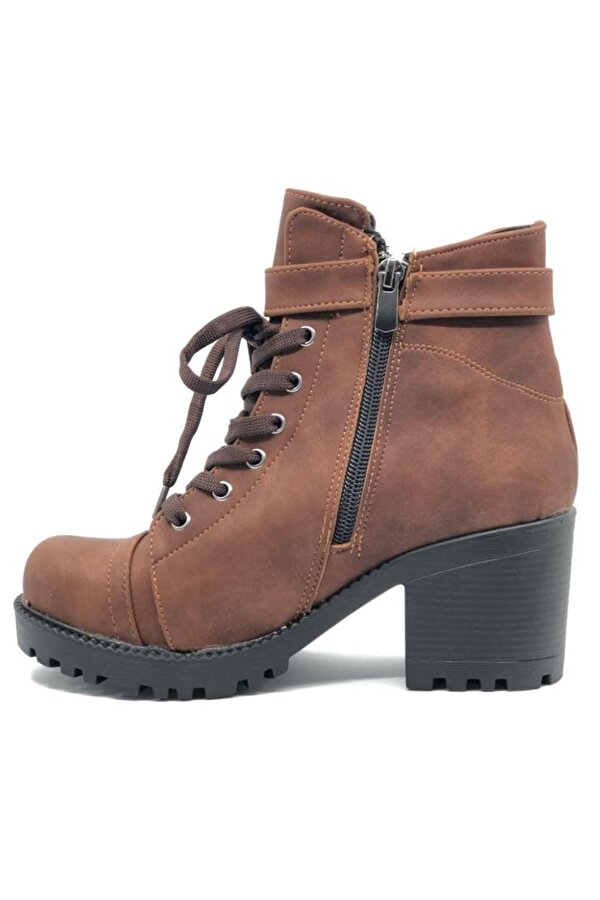 4031 Toka Detaylı Topuklu Kadın Bot