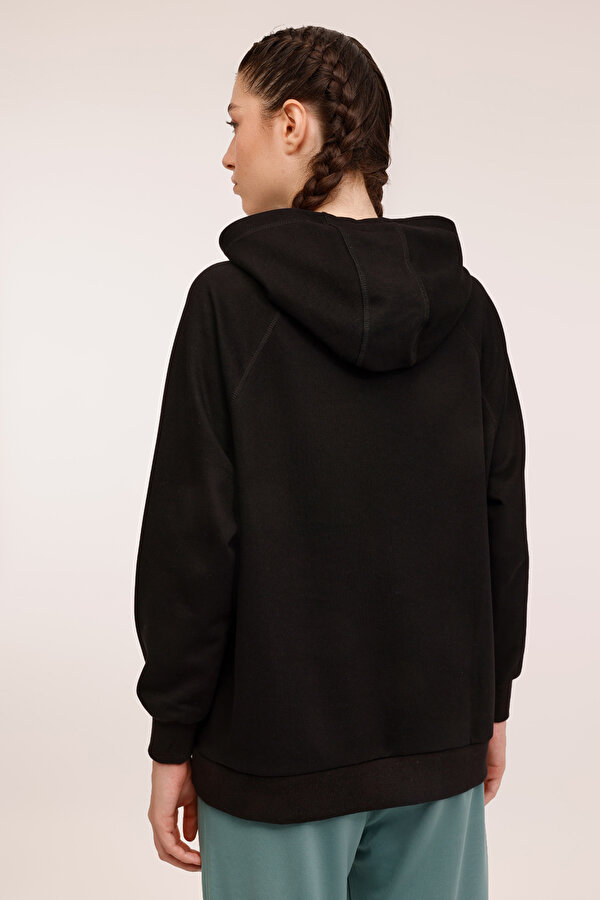 Lumberjack Wl Erika 17Ss317 4Pr Черный Женщина Толстовка С Капюшоном