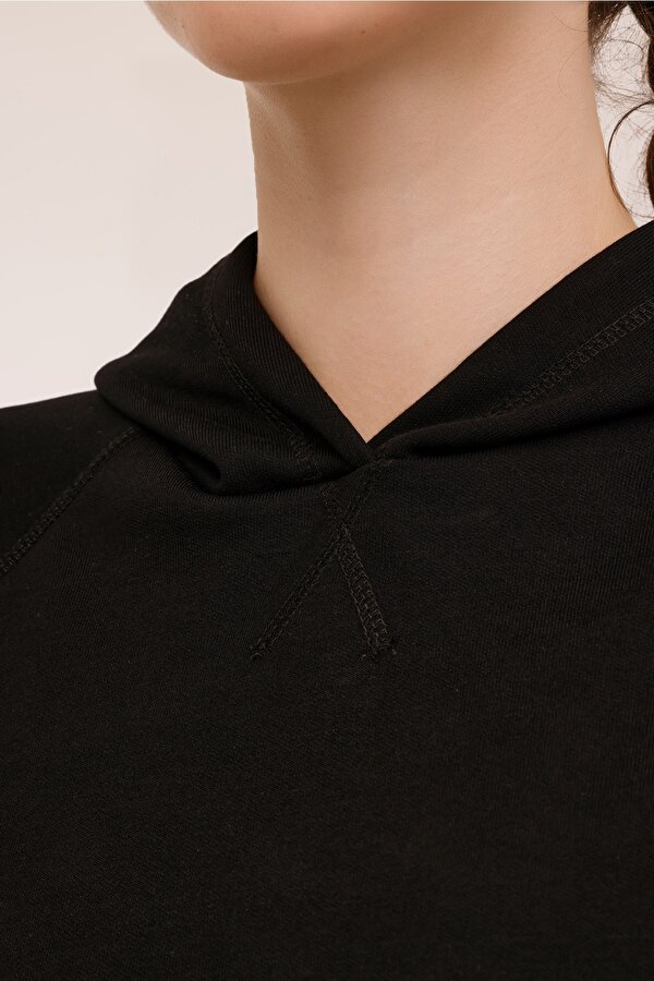 Lumberjack Wl Erika 17Ss317 4Pr Черный Женщина Толстовка С Капюшоном