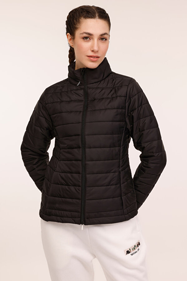 WB PADDED 1SN659 4PR Siyah Kadın Mont