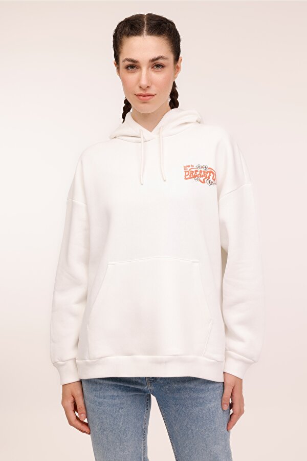 WL JOYCE 17BT110 4PR Ekru Kadın Sweatshirt
