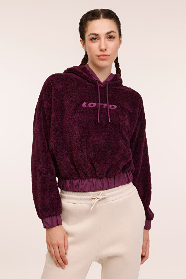 W-AVION HOODIE 4PR Mor Kadın Mont