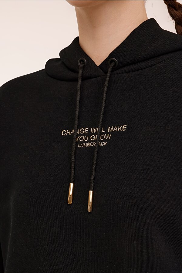 Lumberjack Wl Bena-B 17Gf23 4Pr Черный Женщина Толстовка С Капюшоном