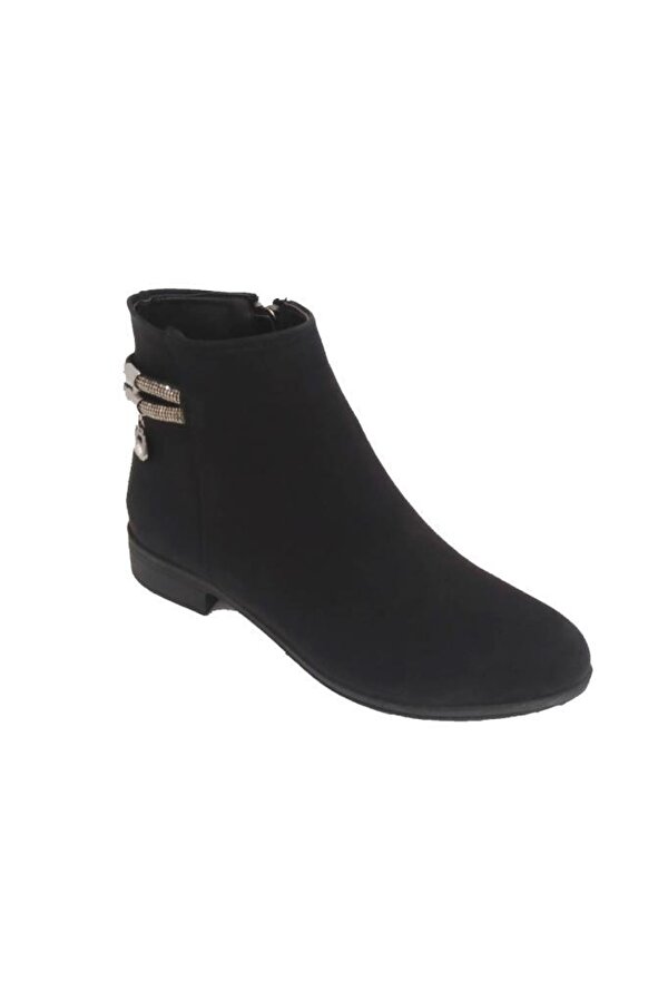 Sdf 071-24 Deri Fashion Fermuarlı Kadın Bot