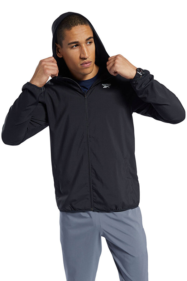 Clothing Reebok Te Woven Jacket Черный