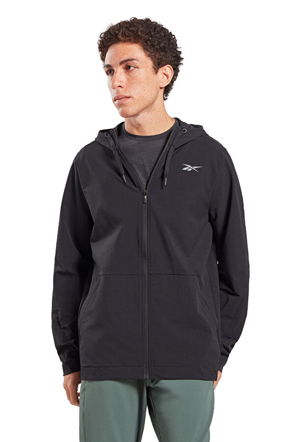 Clothing Reebok Woven Fz Черный