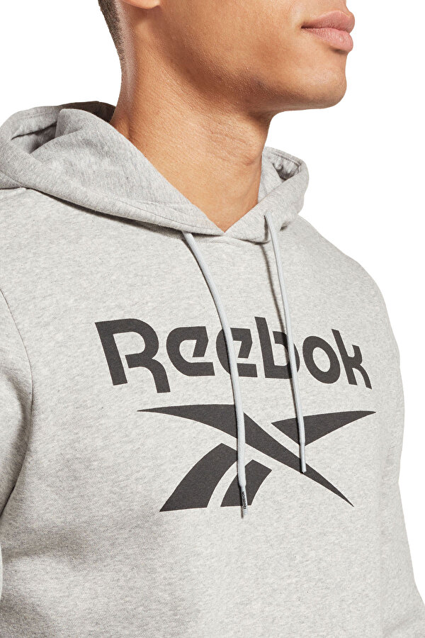 Clothing Reebok Ri Flc Big Logo Hoo Серый 014