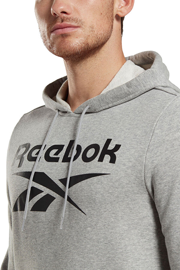 Clothing Reebok Ri Ft Big Logo Oth Hood Серый 014