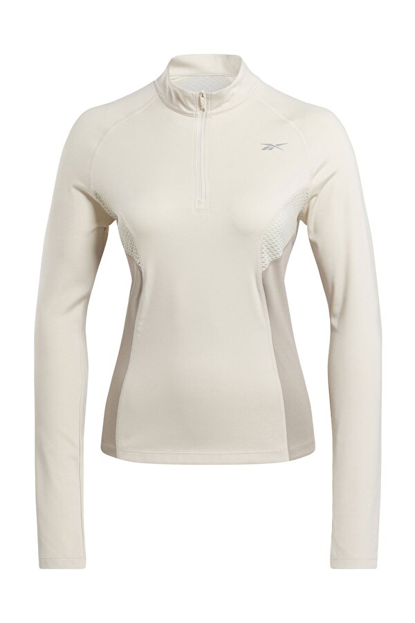 Clothing Reebok Running 1/4 Zip Экрю