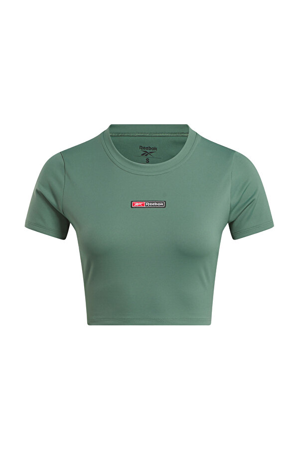 Clothing Reebok Lux Bold Crop Tee Зеленый 004
