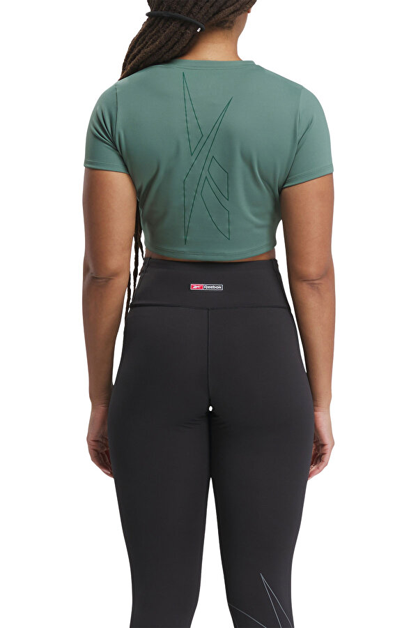 Clothing Reebok Lux Bold Crop Tee Зеленый 004