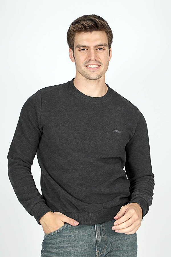 Erkek Newdwade O Yaka Sweatshirt 241042 Antrasit