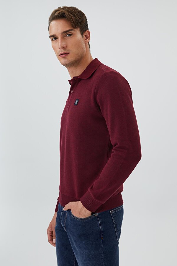 Erkek Newblend Sweatshırt 241014 Bordo