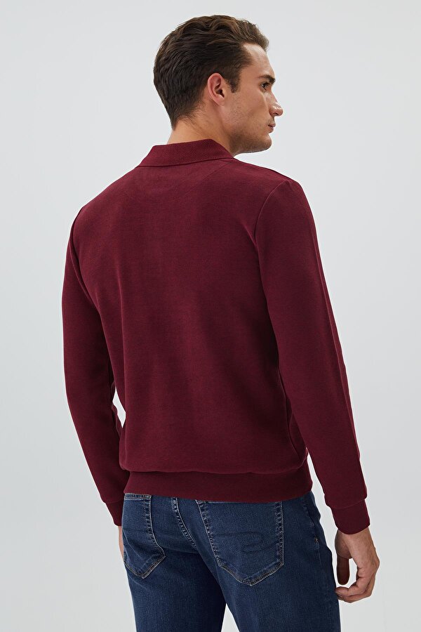 Erkek Newblend Sweatshırt 241014 Bordo
