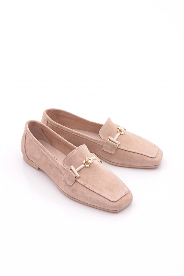 3652 Kadin Tokali Loafer Ayakkabi