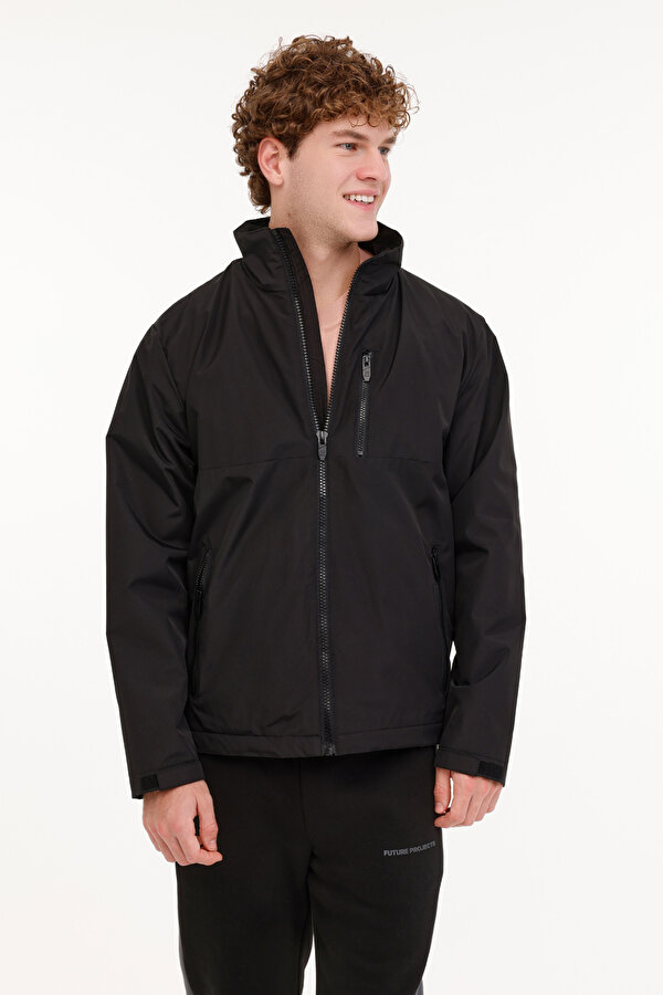 ML EDDY COAT 1SN13 4PR Siyah Erkek Mont