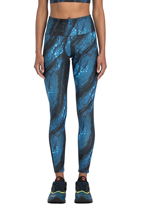 LUX BOLD AOP TIGHT Mavi Kadın Tayt