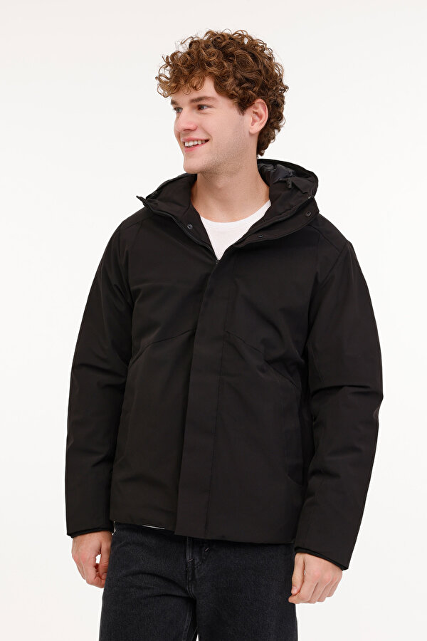 JJEKEEN JACKET SN Siyah Erkek Mont