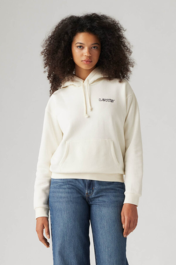LEVI’S GRAPHIC EVERYDAY HOODIET Beyaz Kadın Sweatshirt